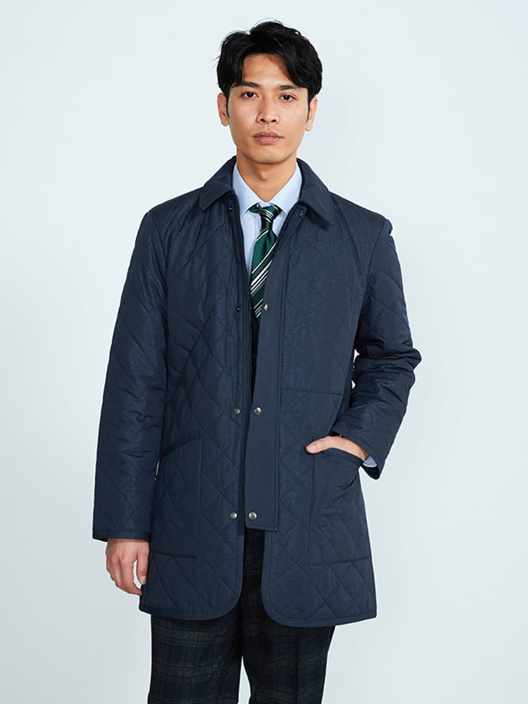 撥水 キルティングジャケット