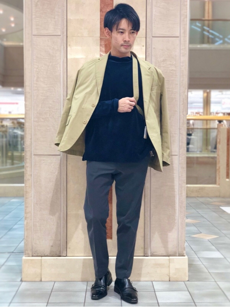 Dickies コットンストレッチ セットアップ ジャケット ベージュ グリーン ネイビー Dickies コットンストレッチ セットアップ ジャケット ベージュ グリーン ネイビー