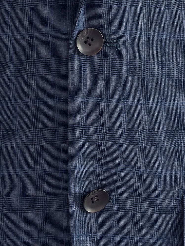  ブルー グレー チェック パンツ グレー スーツ