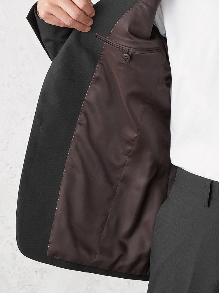  ストレッチ スーツ スーツ クラシコモデル(ナチュラルシルエット) ストレッチ ブラック
