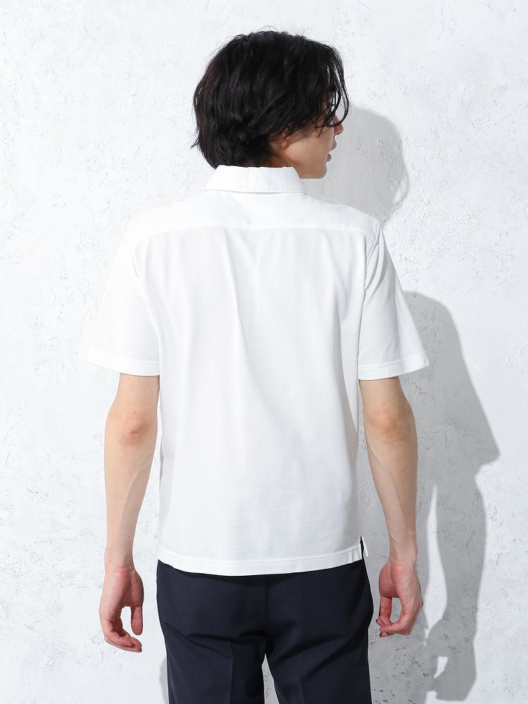  ホワイト シャツ 速乾 シャツ 半袖 シャツ