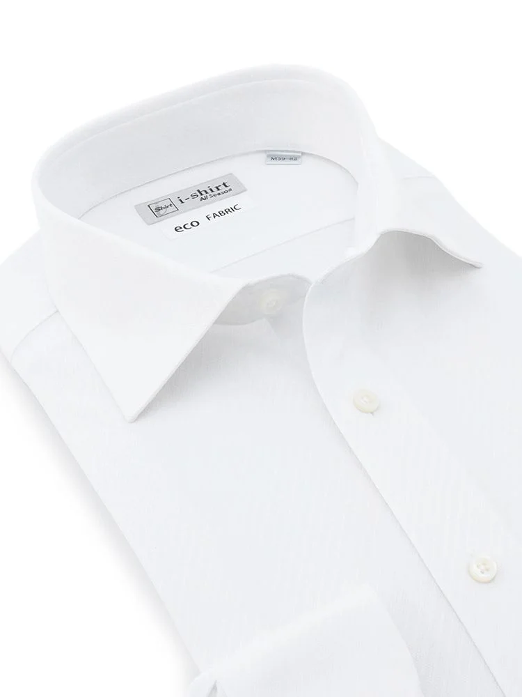  形態安定 シャツ シャツ 長袖 ホワイト シャツ